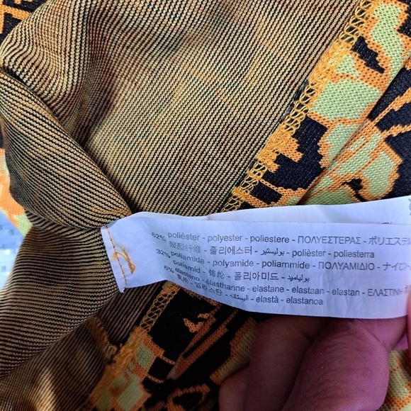 Zara Retro Floral Mock Neck Top - Picture 8 of 8